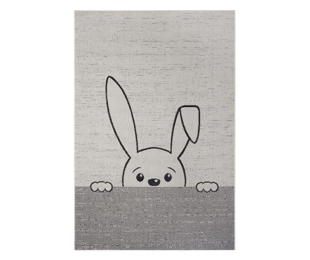 Covor copii si tineret kelpie, crem/negru Kelpie 80×150 cm – White Label vivre.ro imagine 2022