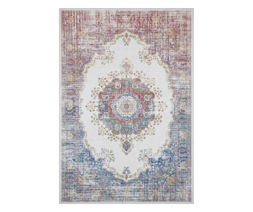 Covor oriental & clasic chenile, rosu/albastru Chenile 160×230 cm – White Label vivre.ro imagine 2022