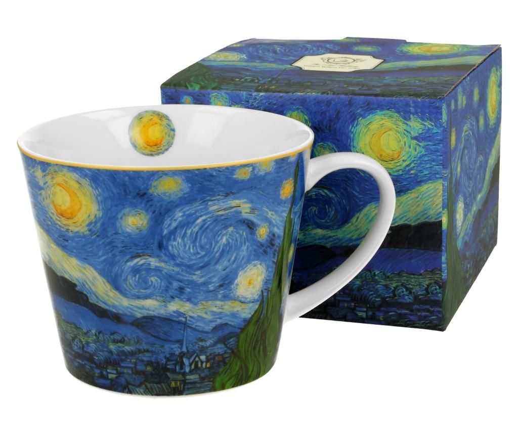 Cana Duo, Starry Night, Bone China, ⌀11 cm, multicolor, 600 ml – DUO, Multicolor DUO imagine 2022