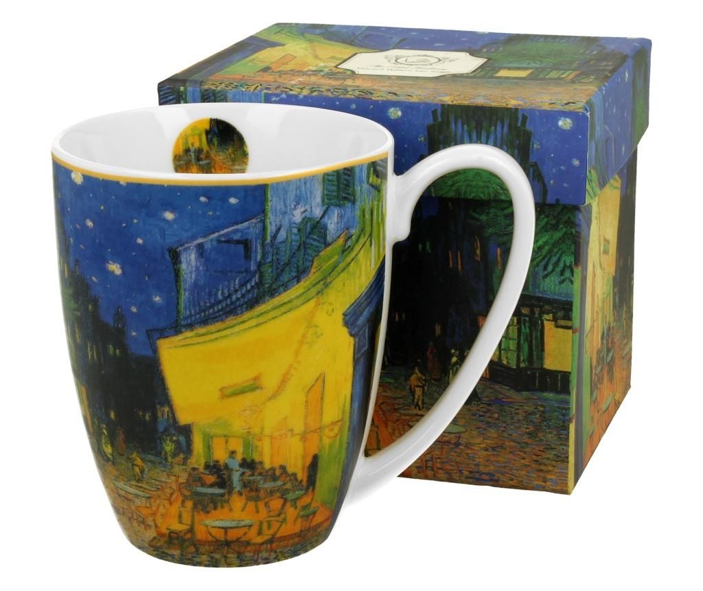 Cana Duo, Terrace at Night, Bone China, multicolor, 380 ml,380 ml - DUO, Multicolor