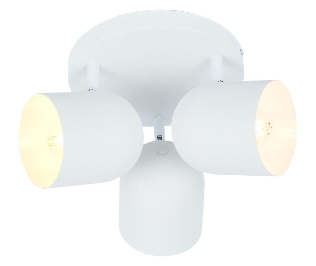 Plafoniera Candellux Lighting, Azuro White Three, otel, 32x32x18 cm – Candellux Lighting, Alb Candellux Lighting