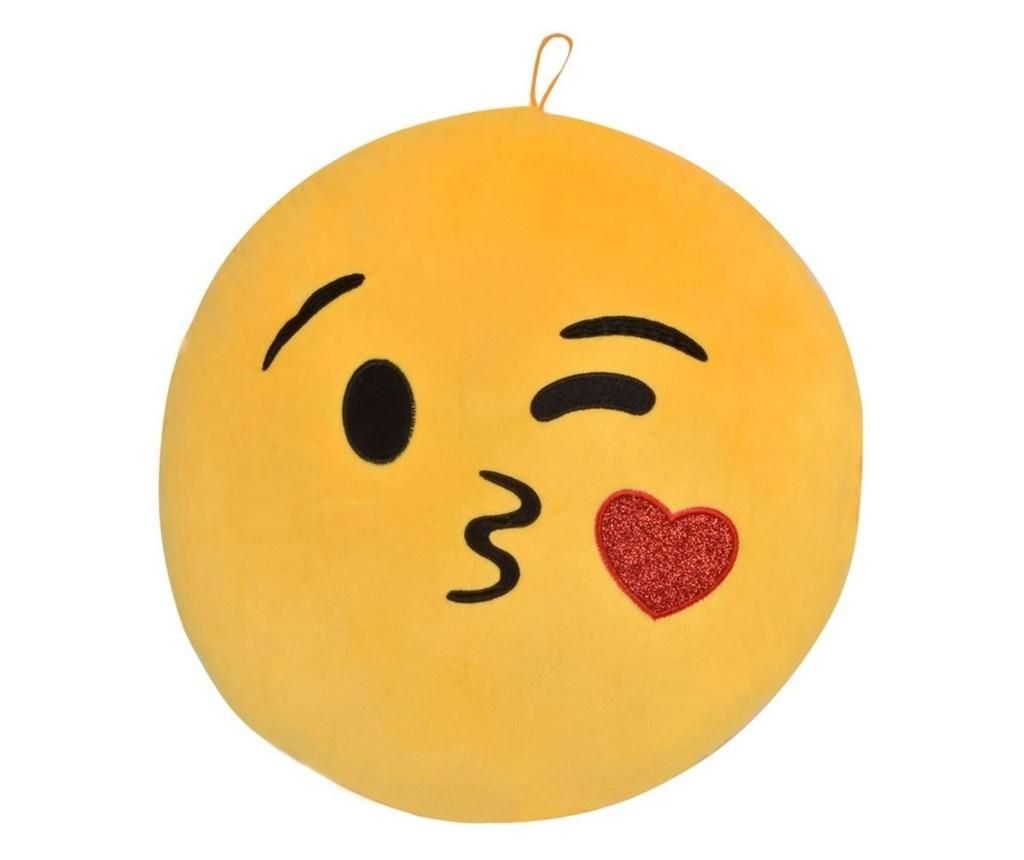 Perna Decorativa MCT Emoji Kiss, 47×12 cm – OEM OEM imagine 2022