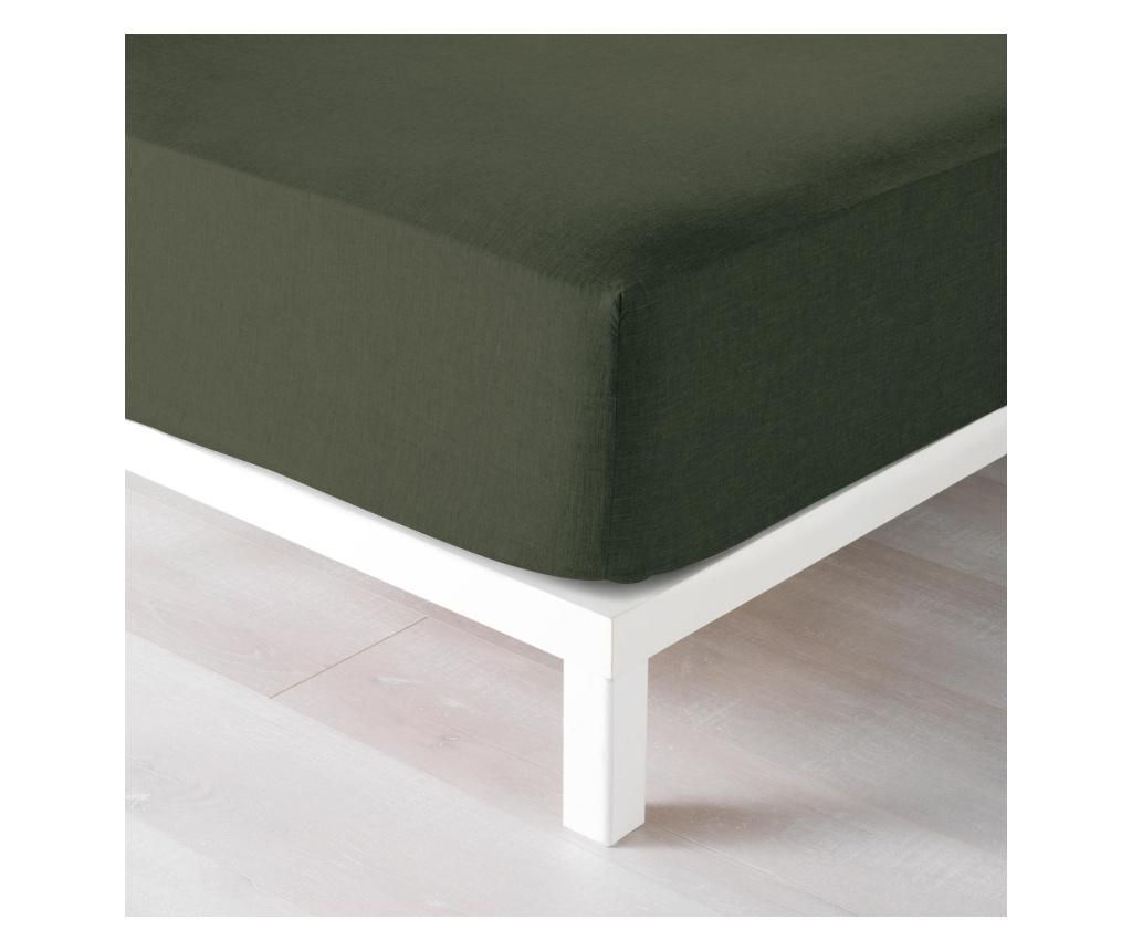 Cearsaf de pat cu elastic 160×200 cm – douceur d’intérieur, Verde douceur d'intérieur imagine 2022