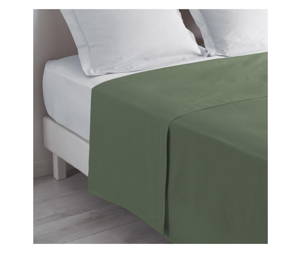 Cearsaf de pat 180×280 cm – douceur d’intérieur, Verde douceur d'intérieur