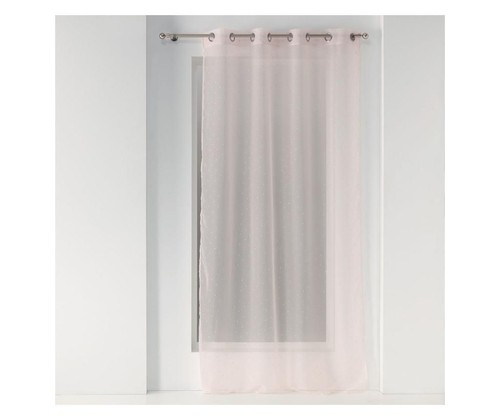 Perdea Douceur D’intérieur, poliester, 140×240 cm, roz – douceur d’intérieur, Roz douceur d'intérieur imagine 2022