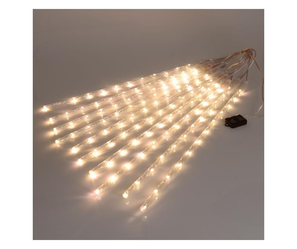 Ghirlanda luminoasa Inart, plastic, alb, 60x5x5 cm - inart, Alb image14